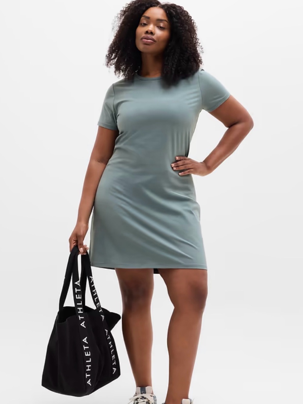 **NWOT** Athletica Essential Tee Dress